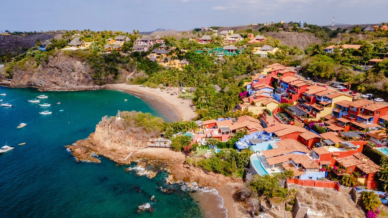 Colorful casitas of Careyes